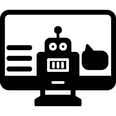 Kişisel ve ticari kullanım için yardımcı illüstrasyon simgesi tasarımı.
