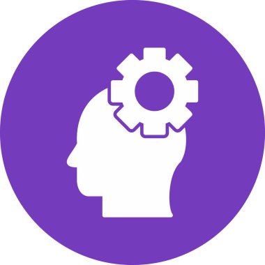 Yaratıcı süreç modern simge vektör illüstrasyonu