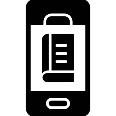 Cep telefonu. Basit resimleme