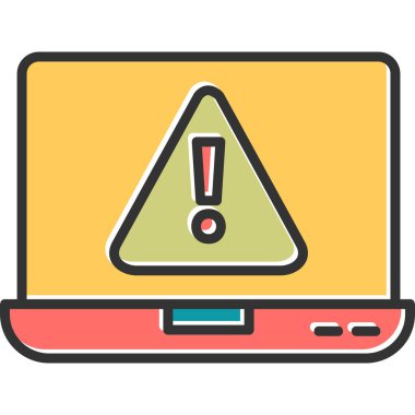 Adware icon modern vector illustration