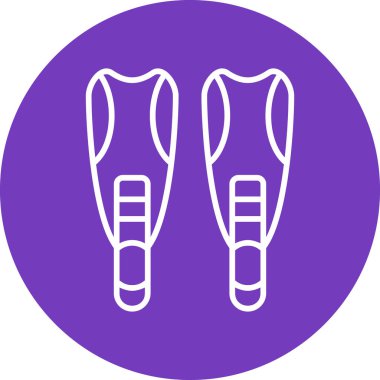 Palet basit simgesi, vektör çizim