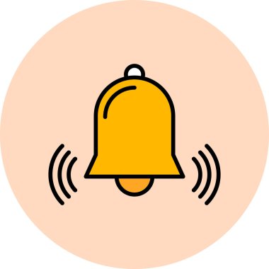 Alarm saat vektör simgesi