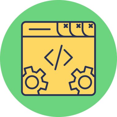 Morina optimizasyon simgesi, modern tasarım illüstrasyonu