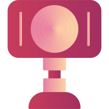 Web kamerası, basit Webcam simgesi tasarımı