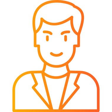 Basit avatar, doktor adamın grafiksel çizimi 