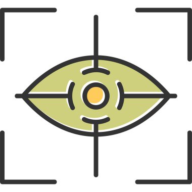 Web simgesi vektör illüstrasyonuna odaklan