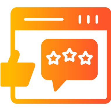 Geri besleme simgesi vektör illüstrasyonu