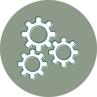 seo modern simgesinin vektör illüstrasyonu