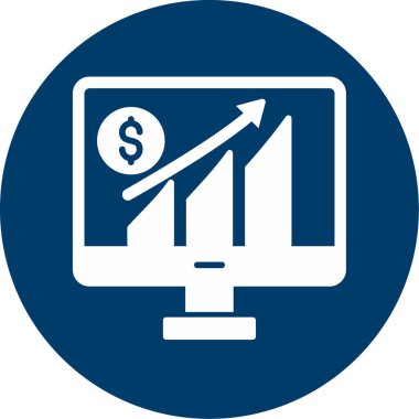 Büyüme simgesi, modern tasarım illüstrasyonu