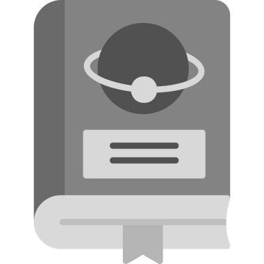 Astronomi. Web simgesi basit illüstrasyon