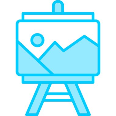 resim ikonu vektör illüstrasyonu