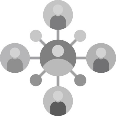 Ağ modern simgesi, vektör illüstrasyonu 