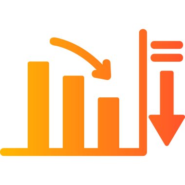 Modern simge ve vektör illüstrasyonunu azalt