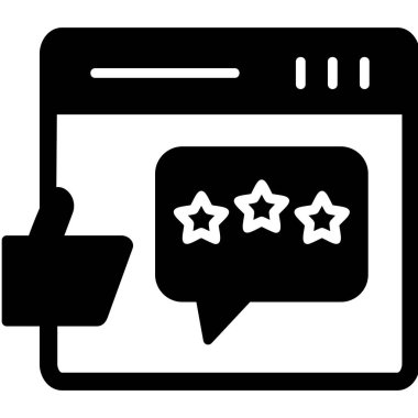 Geri besleme simgesi vektör illüstrasyonu