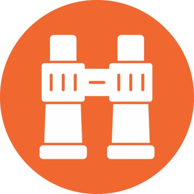 Dürbünler modern simge vektör çizimi