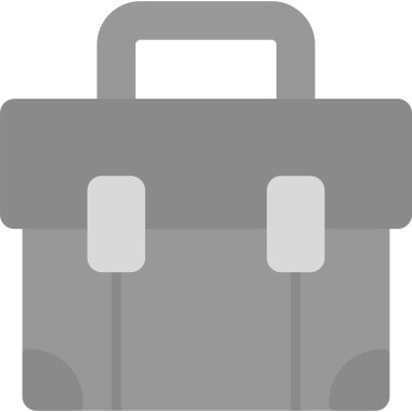 Çanta. Web simgesi vektör illüstrasyonu