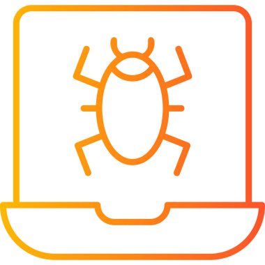 Etkilenmiş modern simge, vektör illüstrasyonu