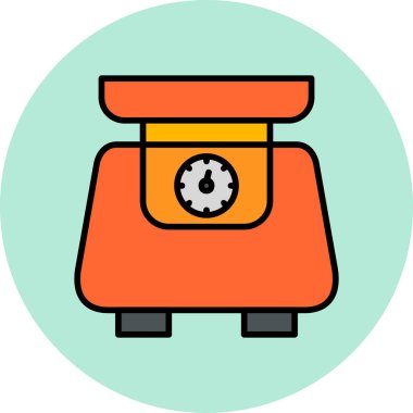 Modern simgeyi, vektör illüstrasyonunu ölçeklendir