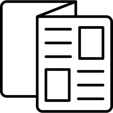 Dosya. Web simgesi basit illüstrasyon