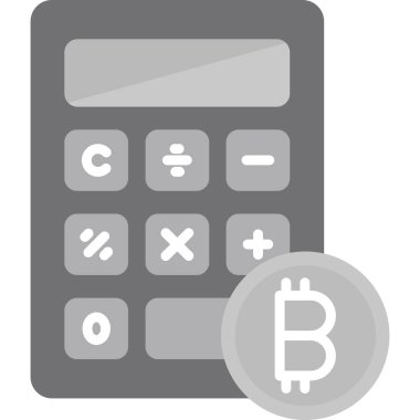 Web hesap makinesi simgesi. vektör illüstrasyonu