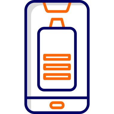 Cep telefonu. Basit resimleme