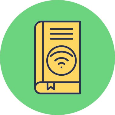 wifi simgesi vektör illüstrasyonu