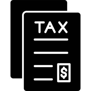 Vergi Dosyası vektör illüstrasyonu