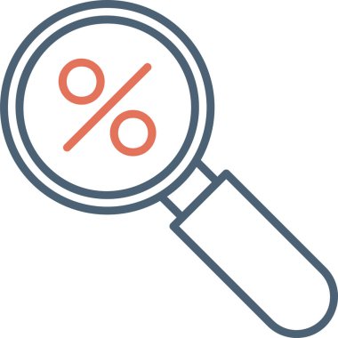 Ara. Web simgesi basit illüstrasyon 