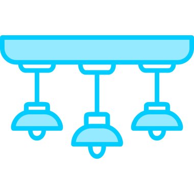 Lamba simgesi vektör illüstrasyonu asılıyor