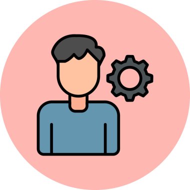 Yetenekler. Web simgesi vektör illüstrasyonu