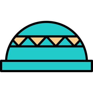 Yüzbaşı. Web simgesi basit tasarım