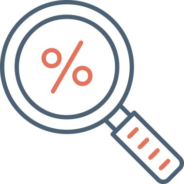 Ara. Web simgesi basit illüstrasyon 