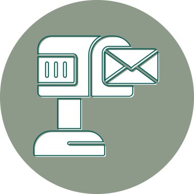 Simge vektör illüstrasyonunu gönder