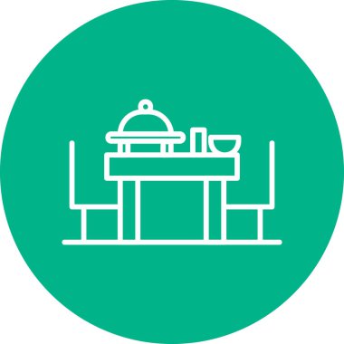 Modern simge, vektör illüstrasyonunu kutla