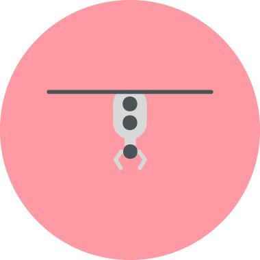 Robotic Arm modern vector icon illustration