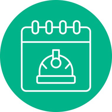 Randevu. Web simgesi vektör illüstrasyonu