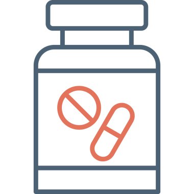 hap ikonu vektör illüstrasyonu