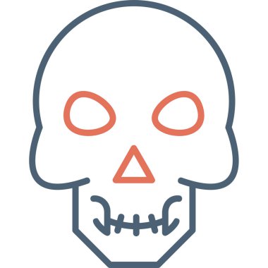 kurukafa, web basit simge illüstrasyonu