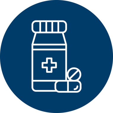 Tıbbi ve Sağlık Hattı Simgeleri 