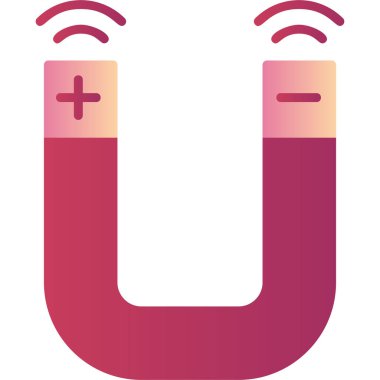 mıknatıs simgesi vektör çizimi