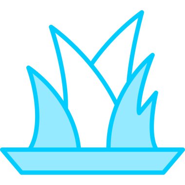 Grass. web icon vector illustration