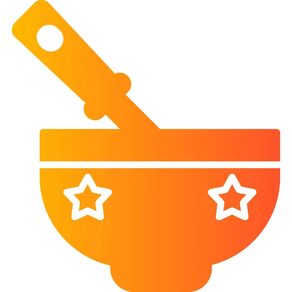 Baby Food Vector Illustration Icon Element — Stock Vector