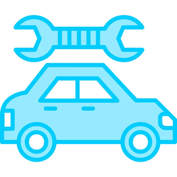 Car Maintenance Modern Icon Vector Illustration — Stock Vector