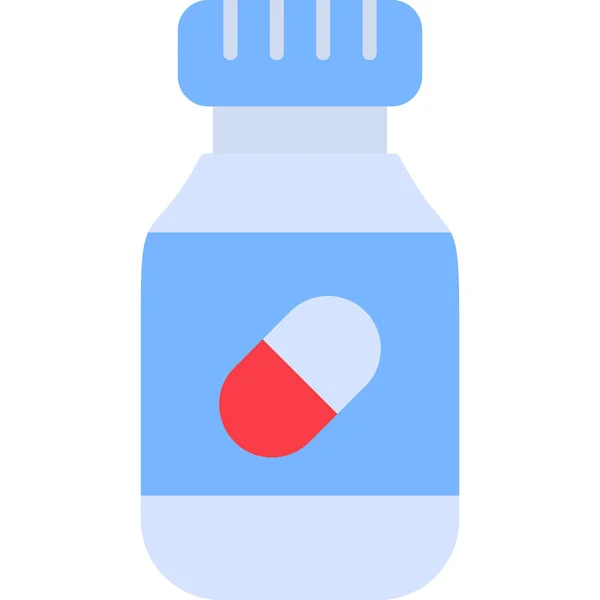 Medical Pills Icon Simple Illustration — Stock Vector