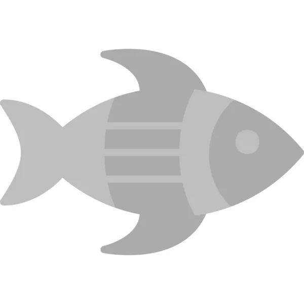 Fische Web Symbol Einfache Illustration — Stockvektor