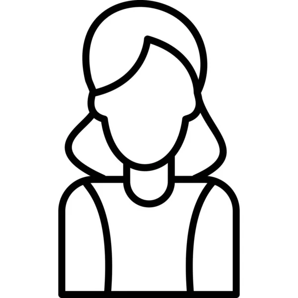 Mom Face Avatar Vector Icon — Stock Vector