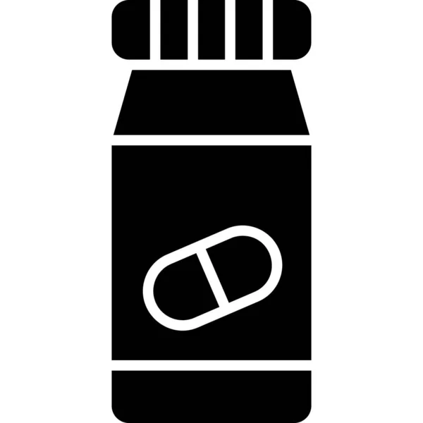 Таблетки Пляшки Сучасні Векторні Ілюстрації — стоковий вектор