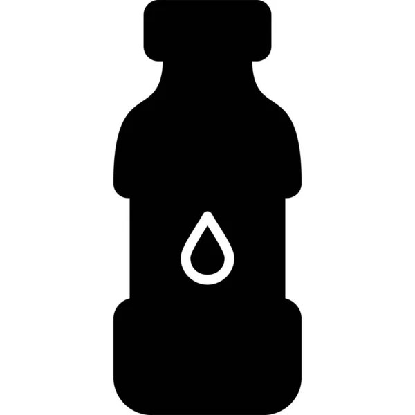 Пляшка Води Графічна Ілюстрація Напоїв — стоковий вектор