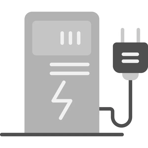 Energy Electric Charge Supply Charger Illustration — Stock Vector