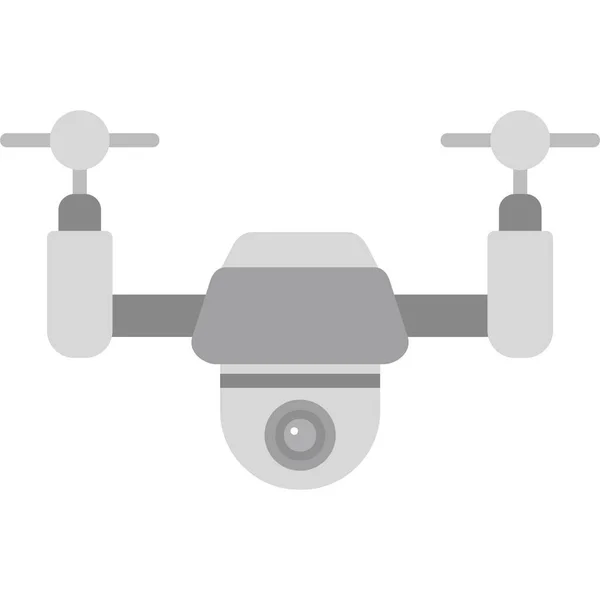 Icône Drone Illustration Vectorielle Conception Simple — Image vectorielle